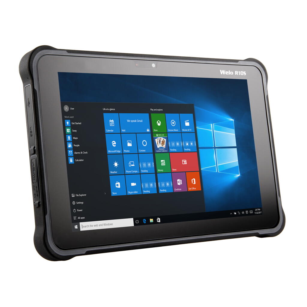 En Welo R10S Tablet PC, front med Windows 10