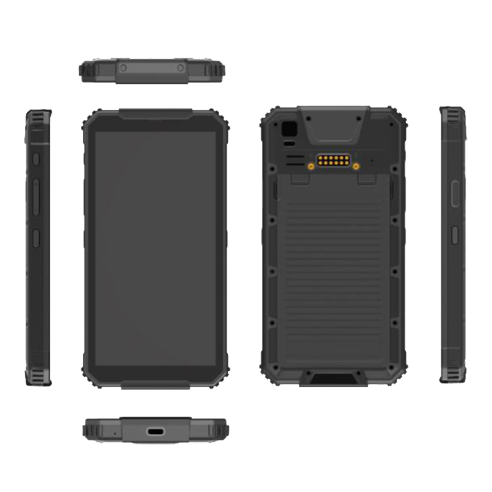 fram-, bak-, över- &amp; undersidan på Niwi GNSS