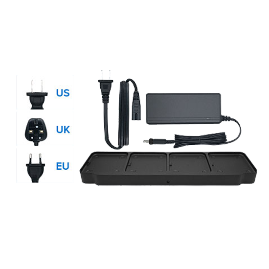 4-slots Charging Cradle Set