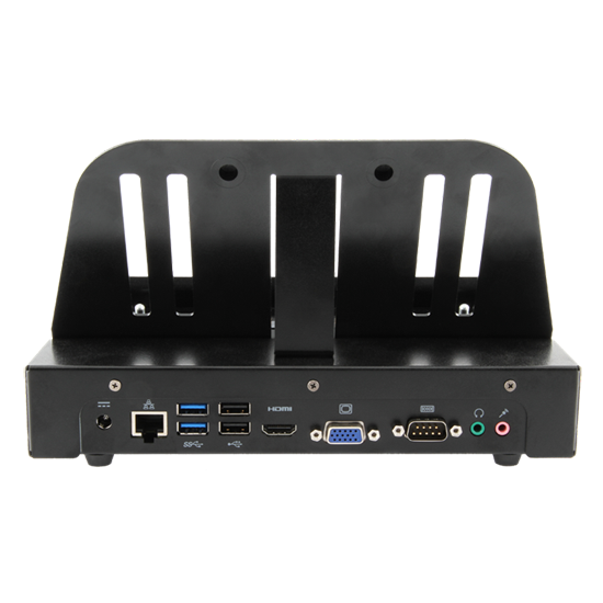 Kontorsdocka med AC-adapter baksidan