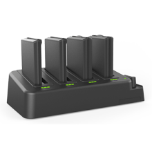 Batteriladdare, 4-facks